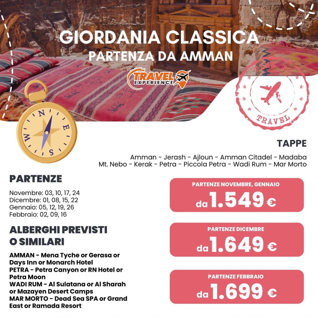 Giordania Classica